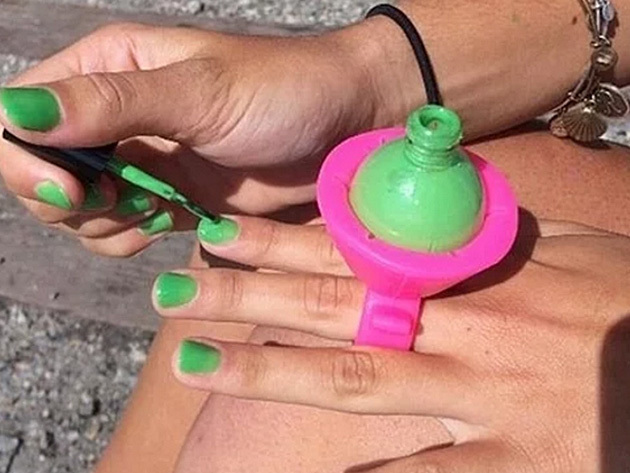 Nail Polish Bottle Holder (Green)