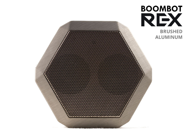 The Boombot REX (Brushed Aluminum)
