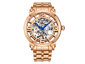 Winchester Automatic 42 mm Skeleton Watch - Rose Gold