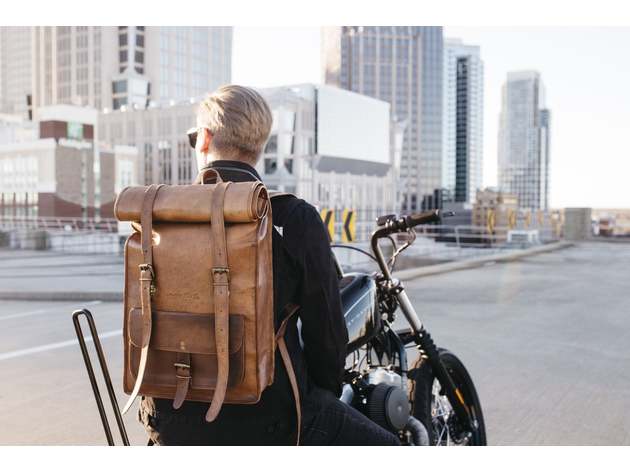 Rolltop Backpack by Johnny Fly
