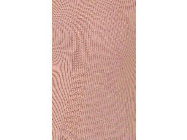Hooked Up Juniors' Ruffled V-Neck Sweater Pink Size Large
