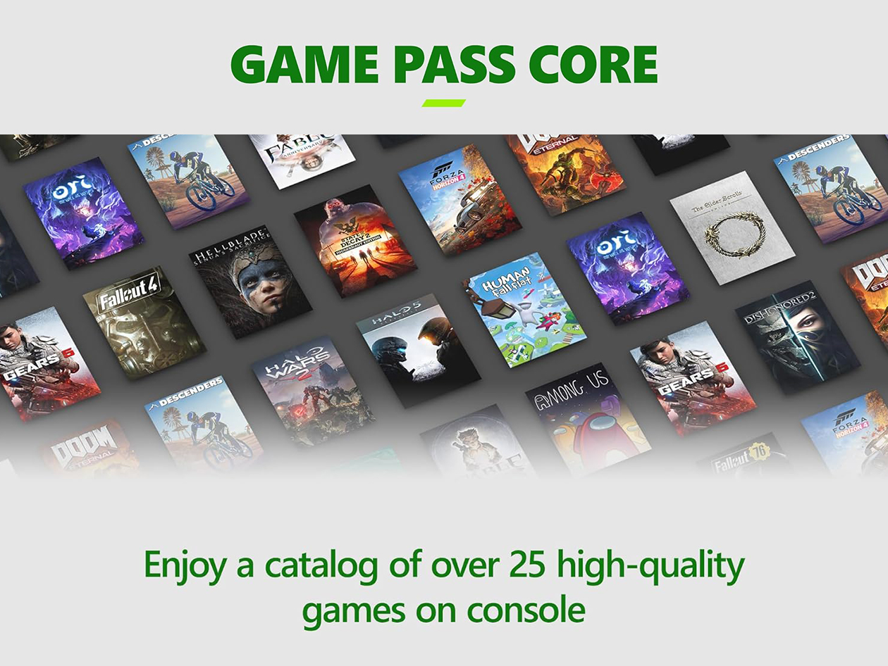 Xbox Game Pass Core: 3-Month Membership - Stackable & Global [Digital Code]