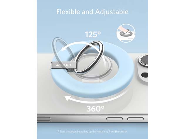 Anker 610 Magnetic Phone Grip (MagGo) Misty Blue