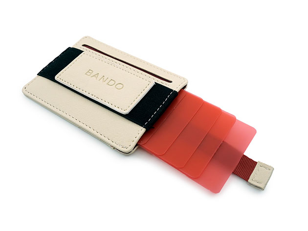 BANDO 2.0 Multi-Functional Slim Wallet (White)