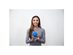 Addaday the Oscillating Bluetooth Enabled Rechargeable Compact Sphere Massager, Blue