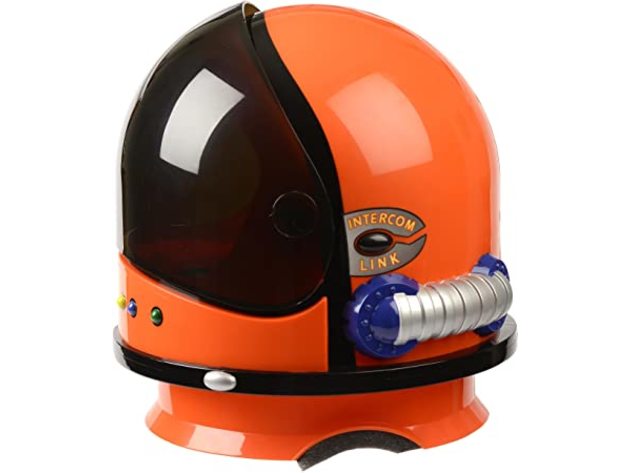 Aeromax ASH-5300 Jr. Astronaut Helmet with Sounds and Retractable Visor - Orange (Refurbished, Open Retail Box)