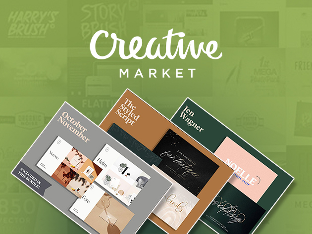 Design From Home: Creative Market Bundle