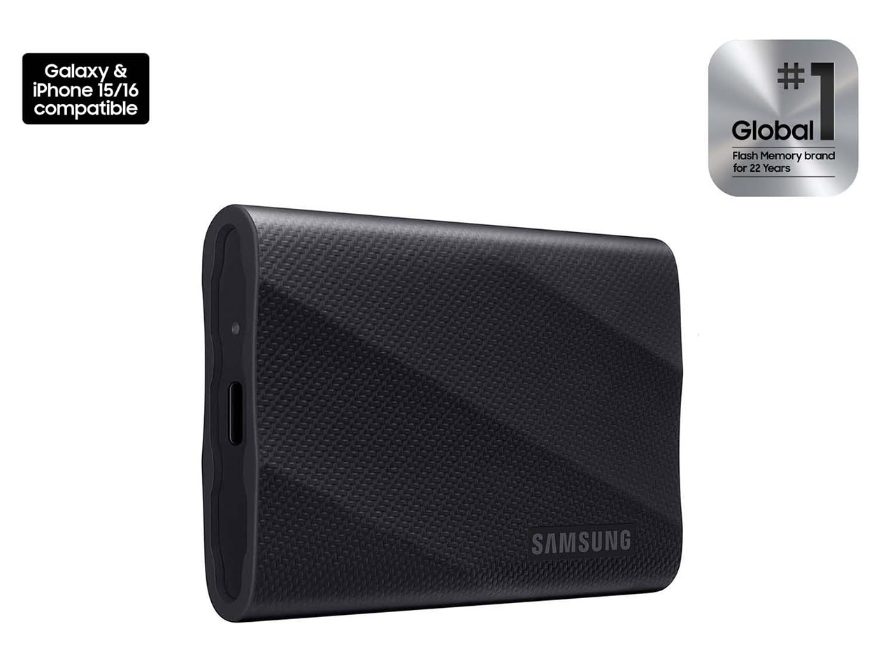 Samsung T9 1TB Portable SSD (Black)