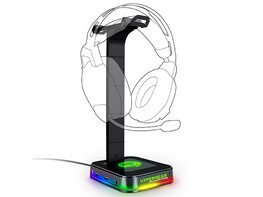 RGB Command Station Headset Stand & Charging Station