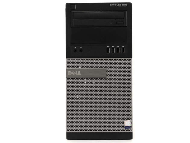 Dell Optiplex 9010 Tower Computer PC, 3.40 GHz Intel i7 Quad Core, 4GB DDR3 RAM, 500GB SATA Hard Drive, Windows 10 Home 64 bit (Renewed)