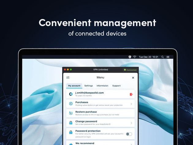 KeepSolid VPN Unlimited: 3-Yr Subscription