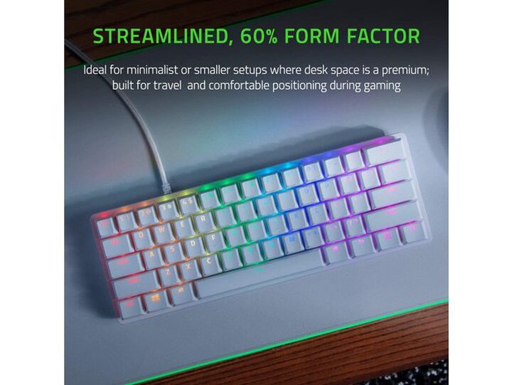 キーボード Razer Huntsman Mini Mercury White US Amazon.com: Razer Huntsman Mini 60% Gaming Keyboard: Fast