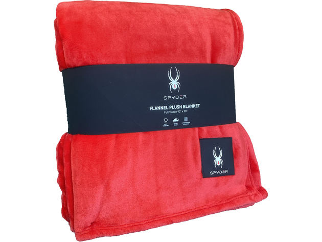 Deals SPYDER Ultra Plush Microtech Blanket Full / Queen 90