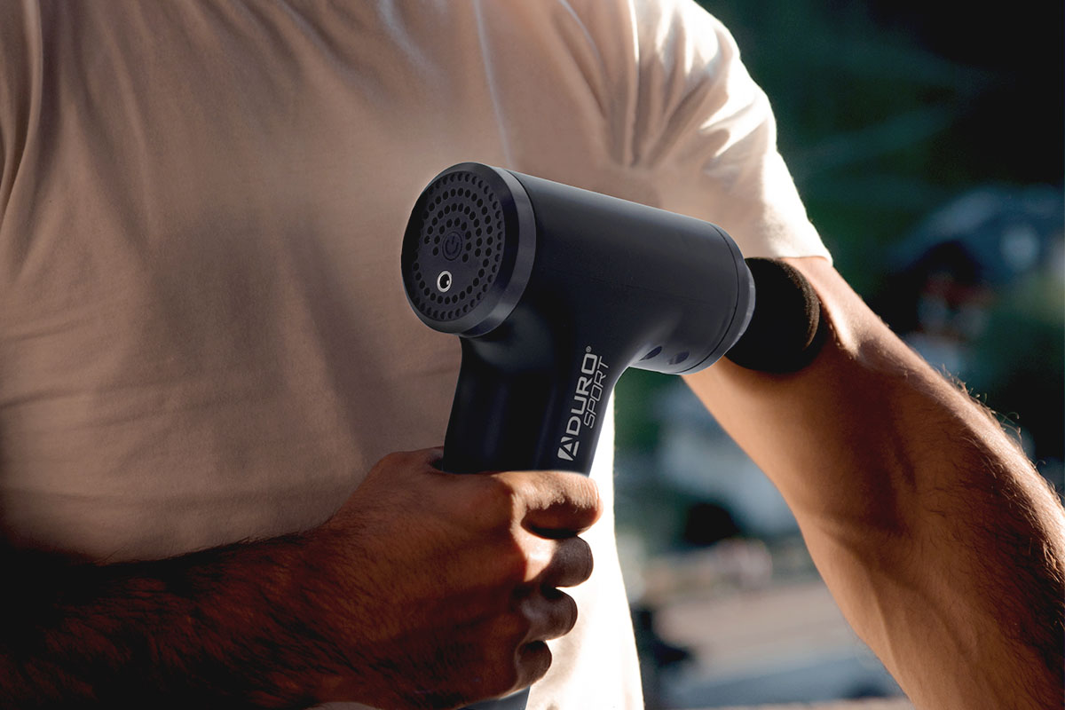 Aduro Sport Elite Recovery Massage Gun, on sale for $63.99 when you use coupon code BFSAVE20 at checkout