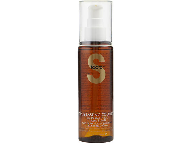 Tigi S Factor By Tigi True Lasting Colour Hair Oil 3.4 Oz For Unisex (Package Of 4)