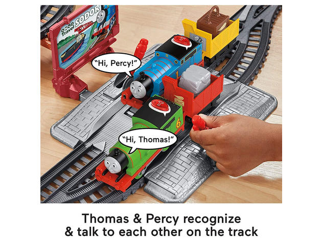 Fisher-Price MTTGLK80 Thomas & Friends&#0153; Talking Thomas & Percy Train Set