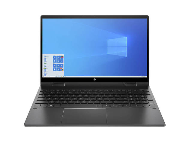 HP 15EE1077NR Envy x360 Black FHD Touch Laptop, AMD Ryzen 5, 16GB/256GB