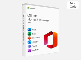 Microsoft Office Home & Business for Mac 2021: Lifetime License (3-Pack)