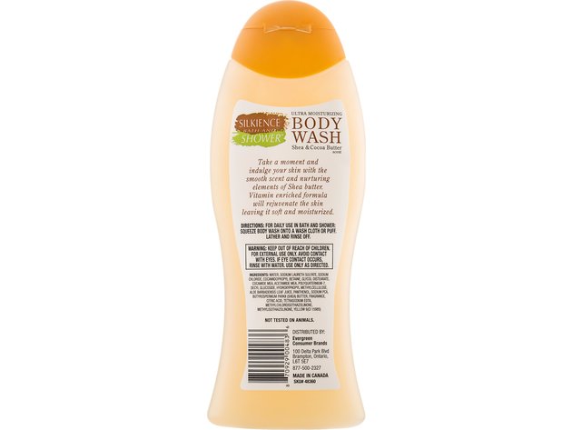 Silkience SheaMoisture, Formulated with Raw Shea Butter, Frankincense and Myrrh, Hydrating and Rejuvenating Body Wash, 13 Ounce