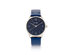 Simplify 6300 Series Leather Band Watch (Blue/Silver)