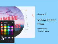 Movavi Video Editor Plus 22 for Windows: Lifetime License - Product Image