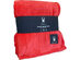 Spyder Flannel Ultra Plush Bed Blanket Interwoven Strength - Queen 90"x90" Red
