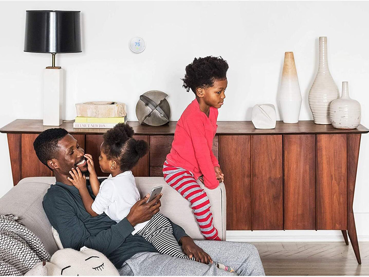 Google Nest Thermostat E White (Refurbished)