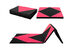 Super buy 4'x10'x2" Thick Folding Panel Gymnastics Mat Gym - Pink & Black