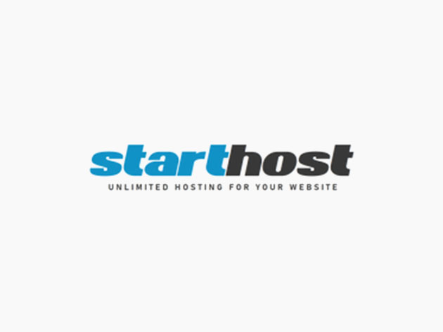 StartHost Web Hosting: 3-Yr Subscription [25 Websites]