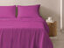 4-Piece Microfiber Sheet Set (Purple/Full)