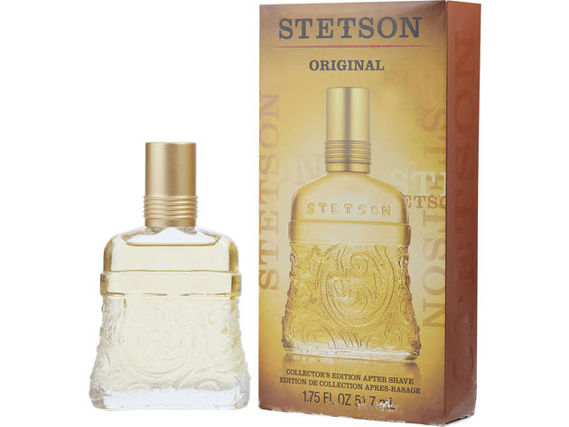 STETSON by Coty AFTERSHAVE 1.75 OZ (EDITION COLLECTOR'S BOTTLE) for MEN  100% Authentic