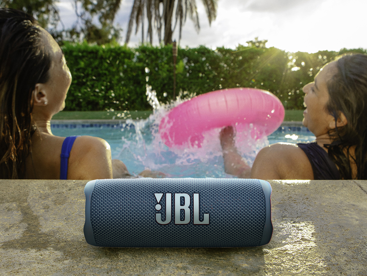 JBL Flip 6 Portable Bluetooth Speaker Blue (Open Box)