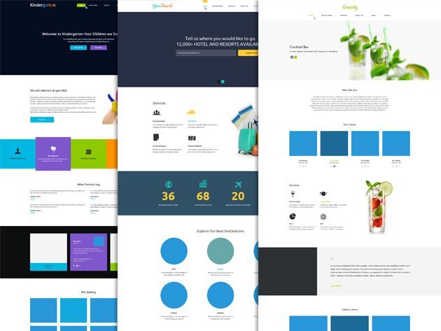 60 Website Templates & Wordpress Themes by Flashmint