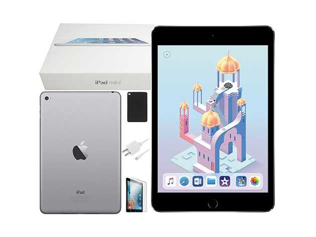 Apple iPad mini 4, 128GB (Refurbished: WiFi + 4G Unlocked