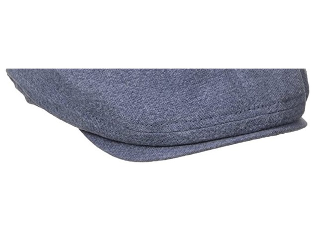 Stetson Men's Plaid Newsboy Cap Blue Size Medium