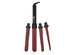 Black Cherry Professional 4-in-1 Curling Iron Set