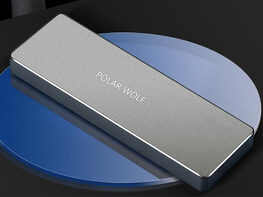 Polar Wolf Aluminum Ultra Portable External SSD