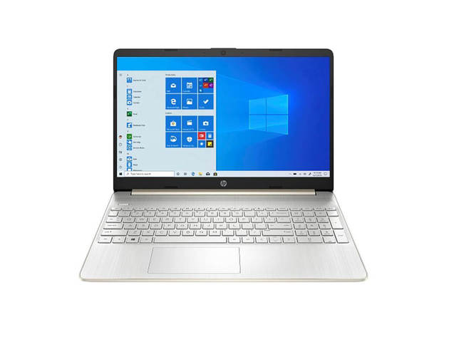 HP 15DY0014DS 15.6 inch HD SVA Intel&#0174; Celeron&#0174; Laptop - 4 GB DDR4/256 GB - Pale Gold