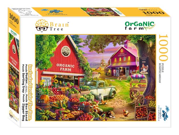 Organic Farm Jigsaw Puzzles 1000 Piece