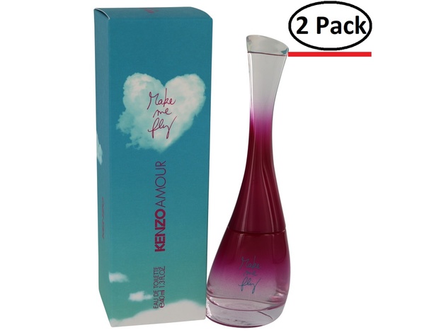 Kenzo Amour Make Me Fly by Kenzo Eau De Toilette Spray 1.3 oz for Women (Package of 2)