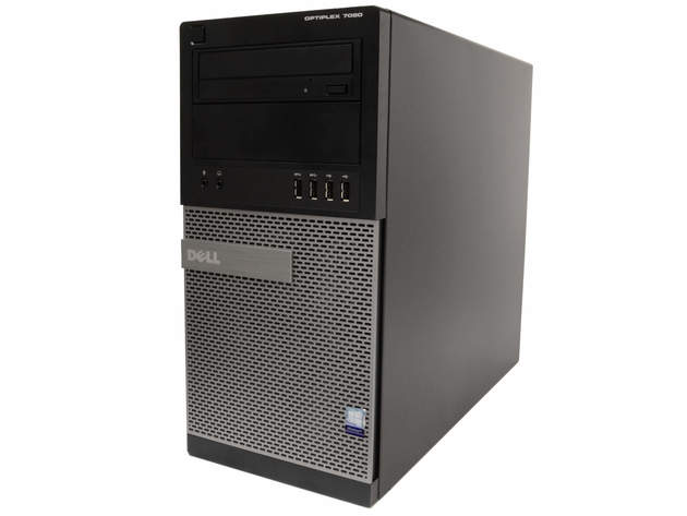 Dell Optiplex 7020 Tower Computer PC, 3.20 GHz Intel i5 Quad Core Gen 4, 8GB DDR3 RAM, 512GB SSD Hard Drive, Windows 10 Professional 64 bit (Renewed)