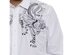 Sean John Men's Embroidered Tiger Shirt White Size 2 Extra Large