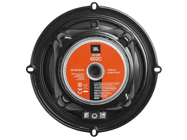 JBL SPKCB602C Club 6.5 inch Two-Way Component Speaker System