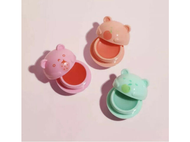 Peach and Lily Peach Slices Peach Beary Balm, Bye-Bye Dry Lips, 5 Grams / 0.17 Ounce