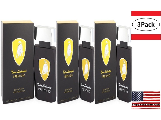 Lamborghini Prestigio Eau De Toilette Spray By Tonino Lamborghini - 4.2 oz