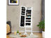 Costway Mirrored Jewelry Cabinet Organizer 18 LED lights White