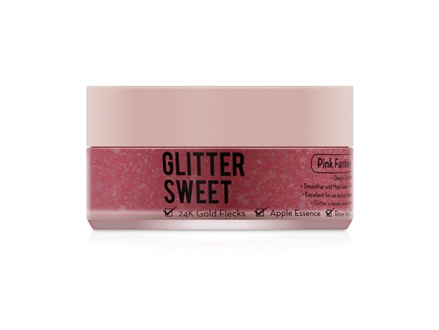 The Creme Shop Glitter Sweet, Intense Illumination Skin Care Facial Glitter Mask, Helps Reveal a More Radiant and Softer Complexion, 3.17 oz.