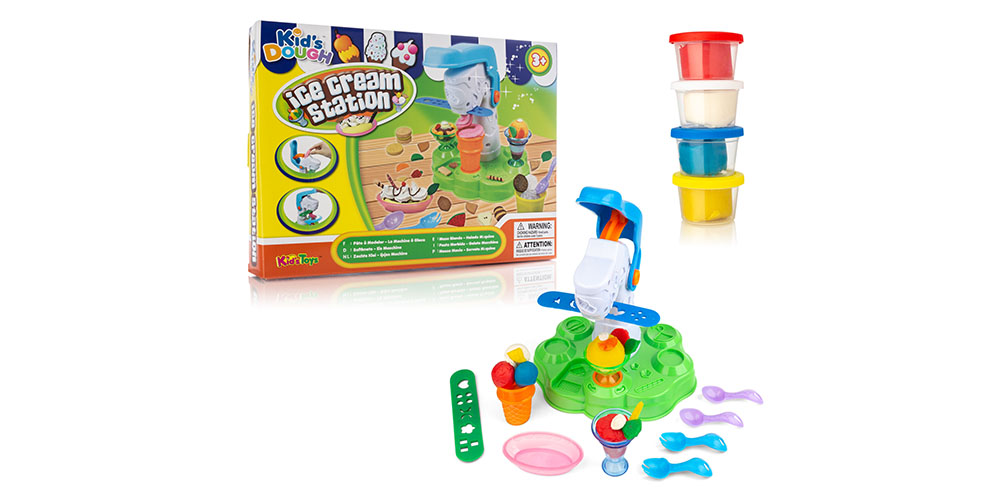 Multi-Piece Dough Playset for Kids