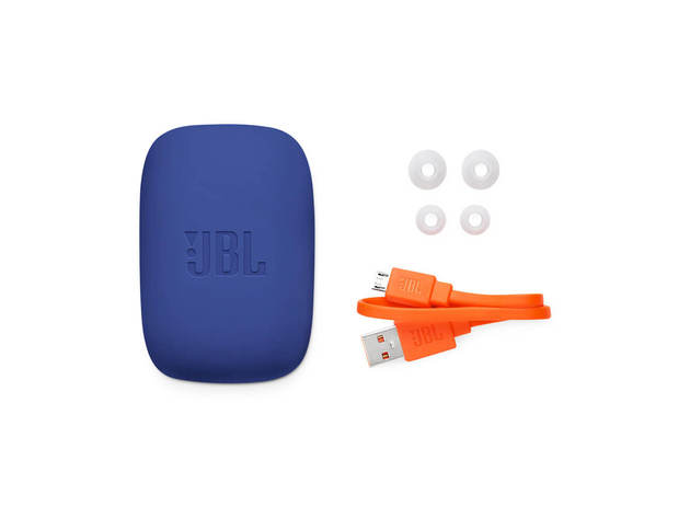 JBL ENDURJUMPBLU Endurance JUMP Waterproof Wireless Sport In-Ear Headphones - Blue