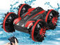 Amphibious Remote Control Car for Kids with 2.4 GHz 4WD (Red)